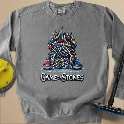 Game of Stones Unisex Garment-Dyed Sweatshirt