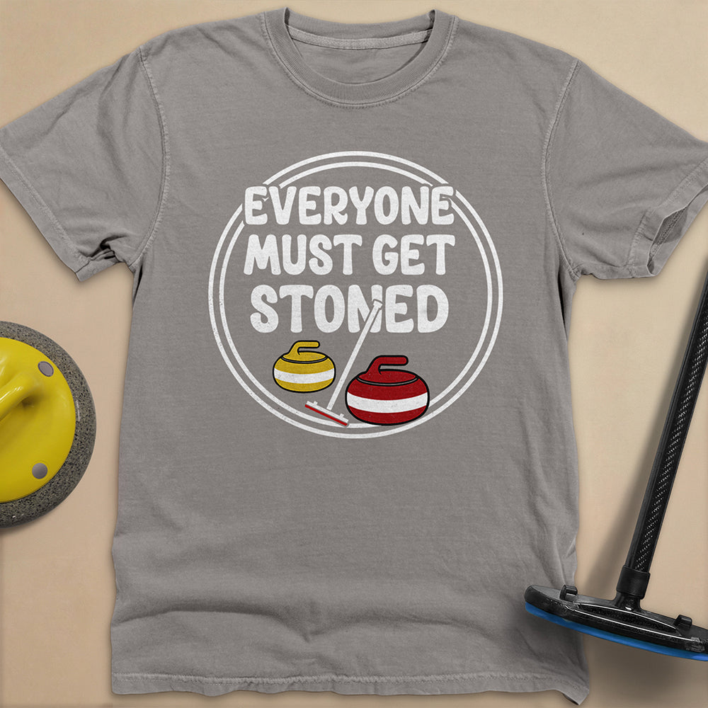 Everyone Must Get Stoned Unisex Garment-Dyed Heavyweight T-Shirt