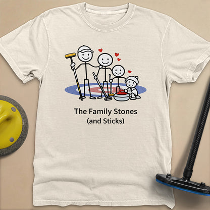 The Family Stones Unisex Garment-Dyed Heavyweight T-Shirt