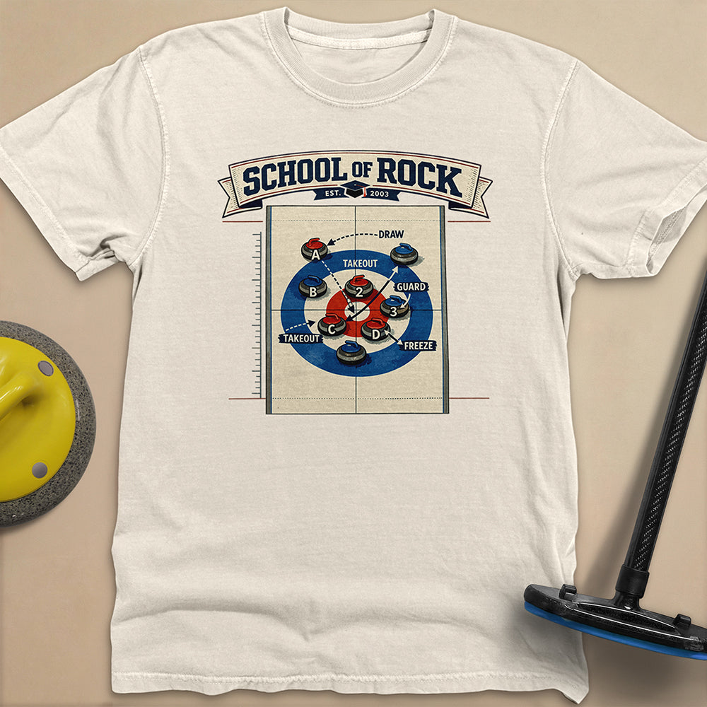 School of Rock Unisex Garment-Dyed Heavyweight T-Shirt
