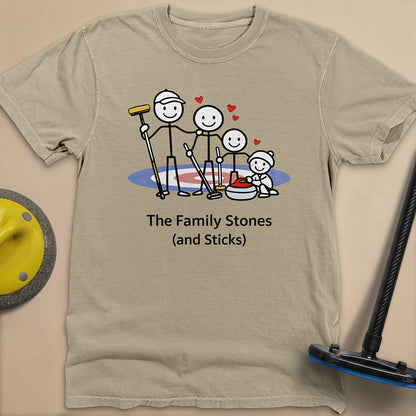 The Family Stones Unisex Garment-Dyed Heavyweight T-Shirt