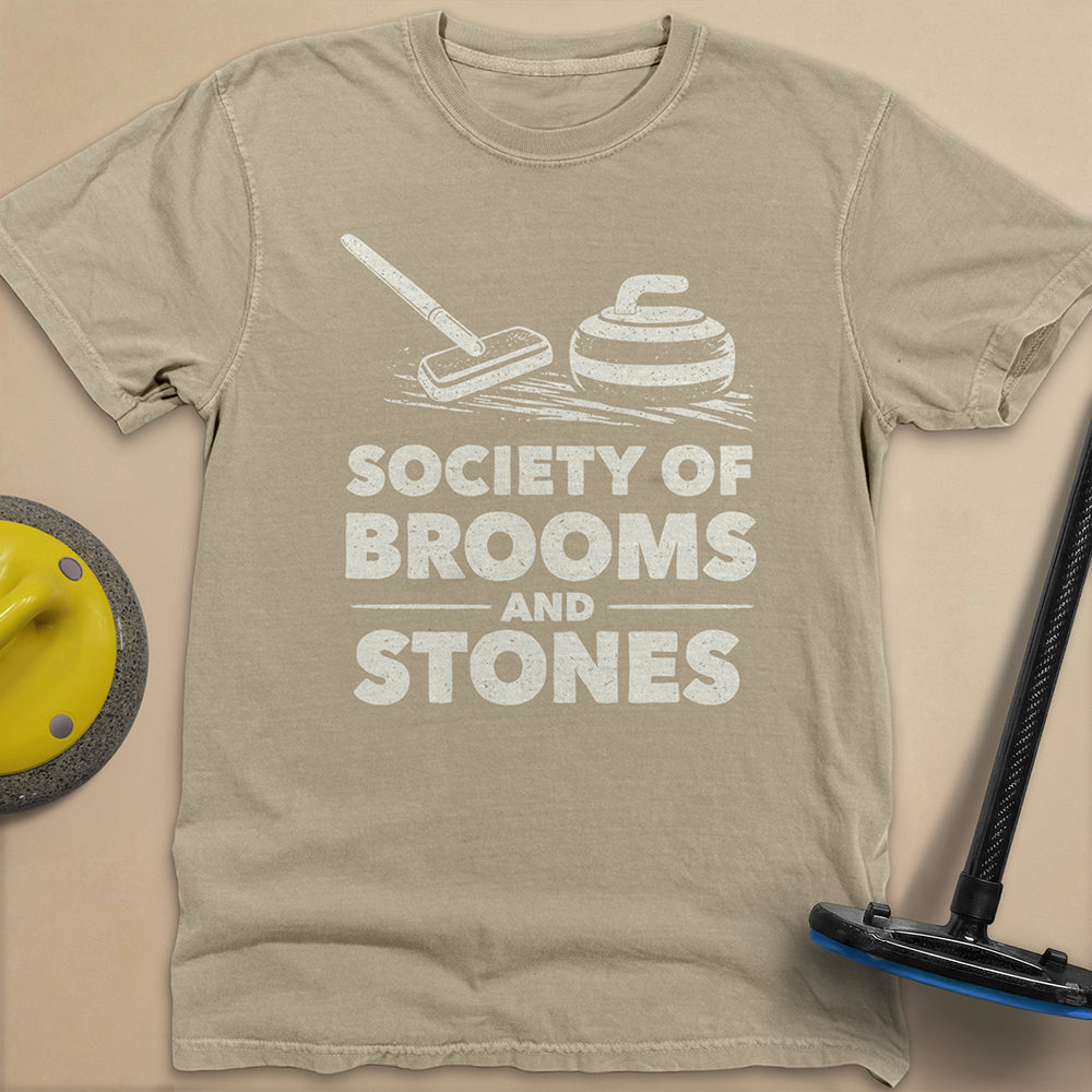 Society of Brooms and Stones Unisex Garment-Dyed Heavyweight T-Shirt