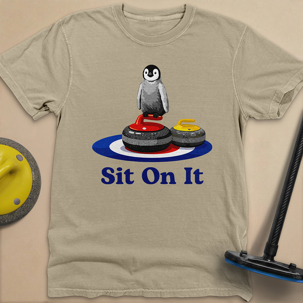 Sit On It Unisex Garment-Dyed Heavyweight T-Shirt