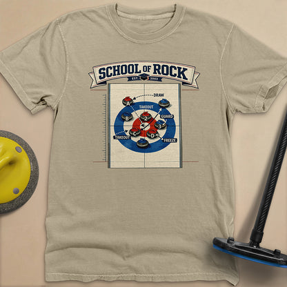 School of Rock Unisex Garment-Dyed Heavyweight T-Shirt