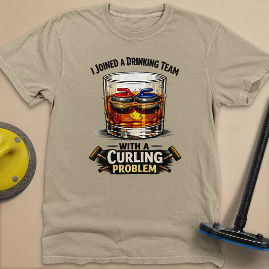 Am Drinking Team Unisex Garment-Dyed Heavyweight T-Shirt