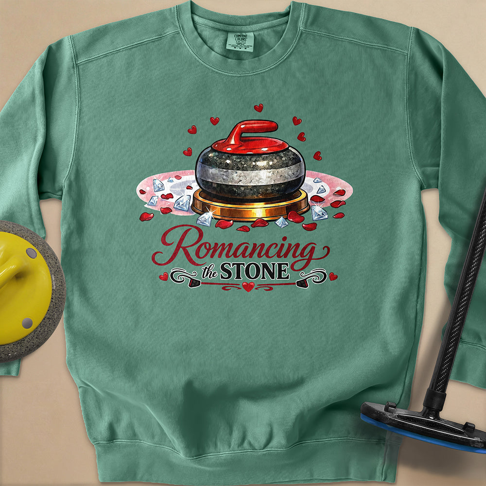 Romancing The Stone Unisex Garment-Dyed Sweatshirt