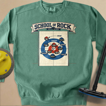 School of Rock Unisex Garment-Dyed Sweatshirt