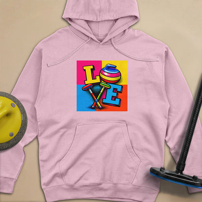 LOVE Unisex Midweight Hoodie