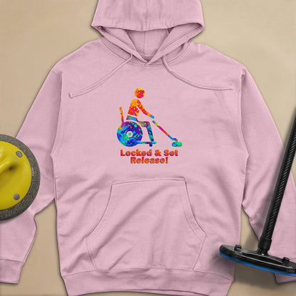Wheelchair Curling Unisex Midweight Hoodie
