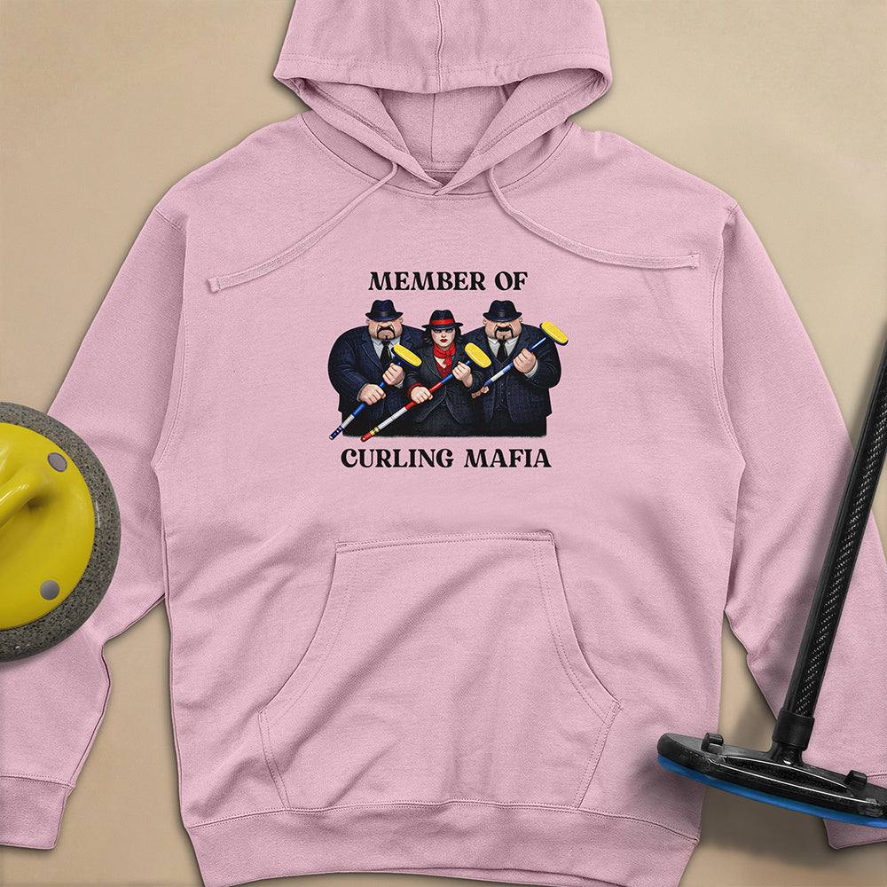 Curling Mafia Unisex Midweight Hoodie