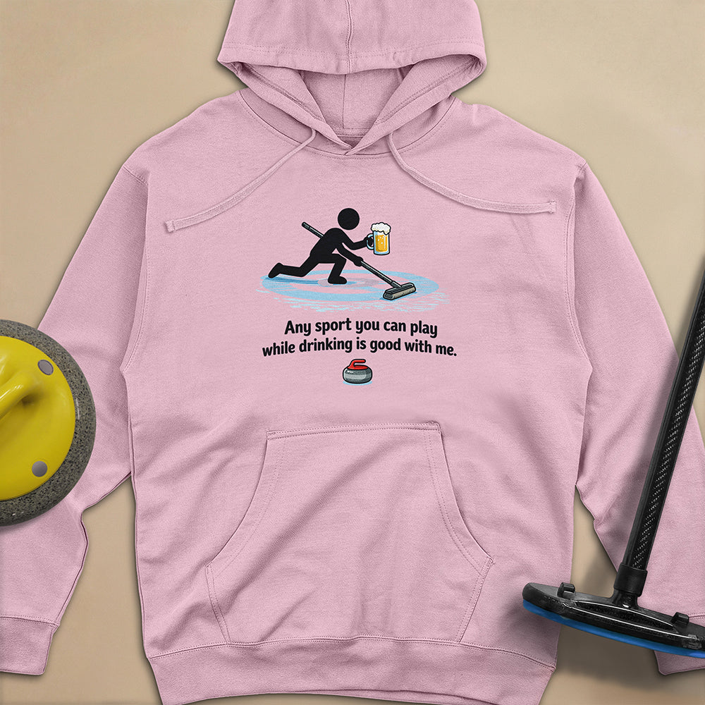 Drink and Play Unisex Midweight Hoodie