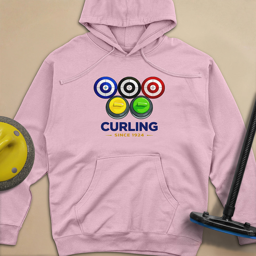 Olympic Rings Unisex Midweight Hoodie