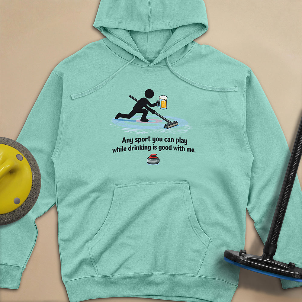 Drink and Play Unisex Midweight Hoodie