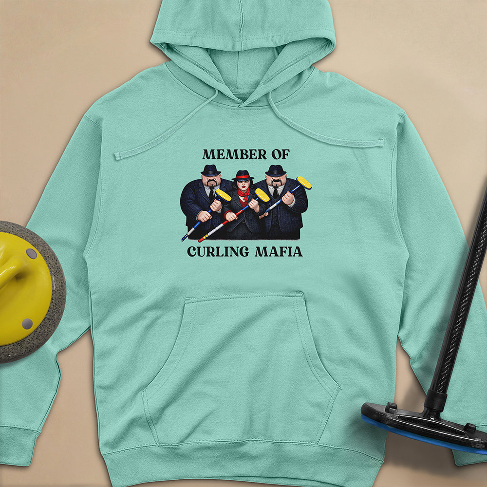Curling Mafia Unisex Midweight Hoodie