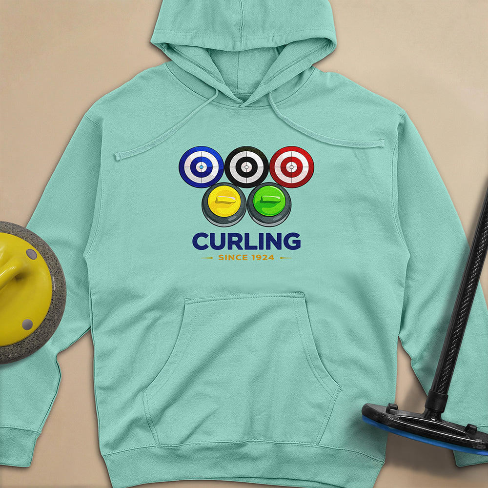 Olympic Rings Unisex Midweight Hoodie