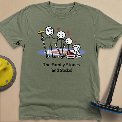 The Family Stones Unisex Garment-Dyed Heavyweight T-Shirt