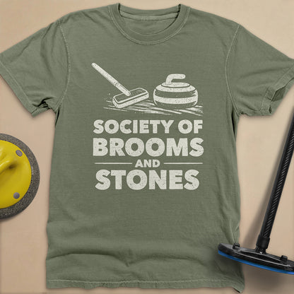 Society of Brooms and Stones Unisex Garment-Dyed Heavyweight T-Shirt