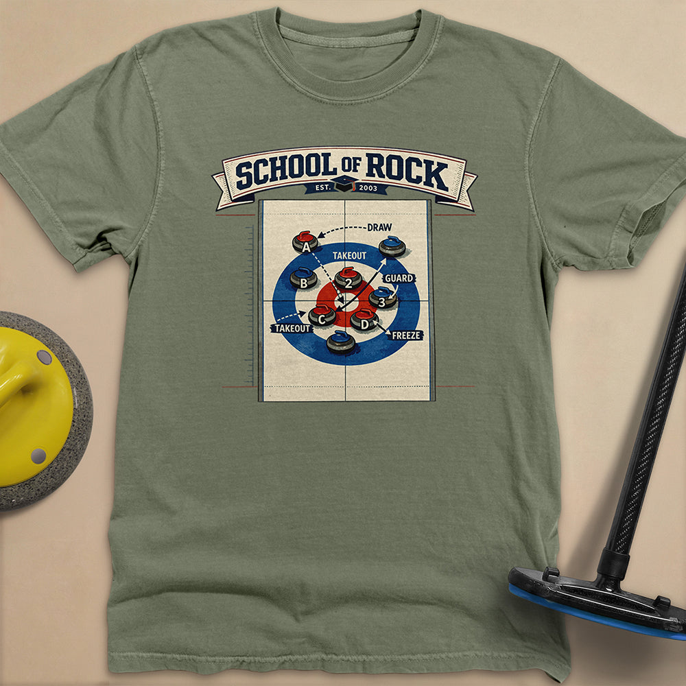 School of Rock Unisex Garment-Dyed Heavyweight T-Shirt