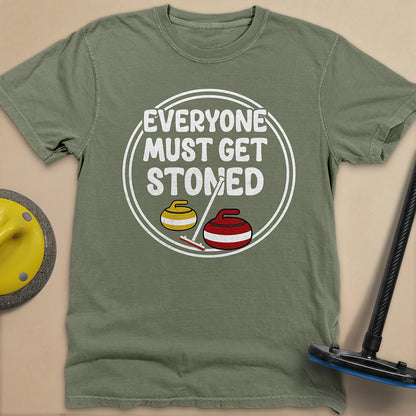 Everyone Must Get Stoned Unisex Garment-Dyed Heavyweight T-Shirt