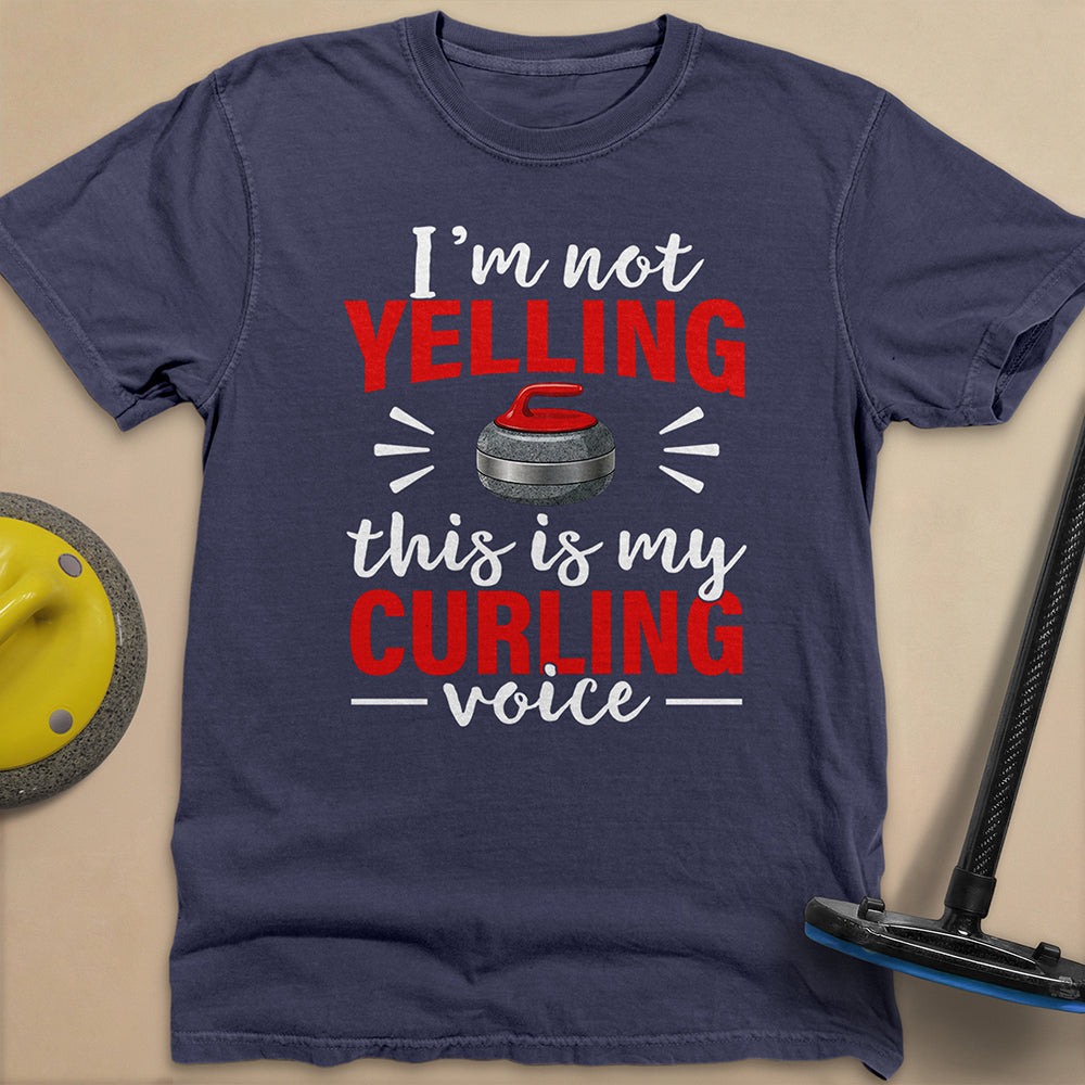 I'm Not Yelling Unisex Garment-Dyed Heavyweight T-Shirt