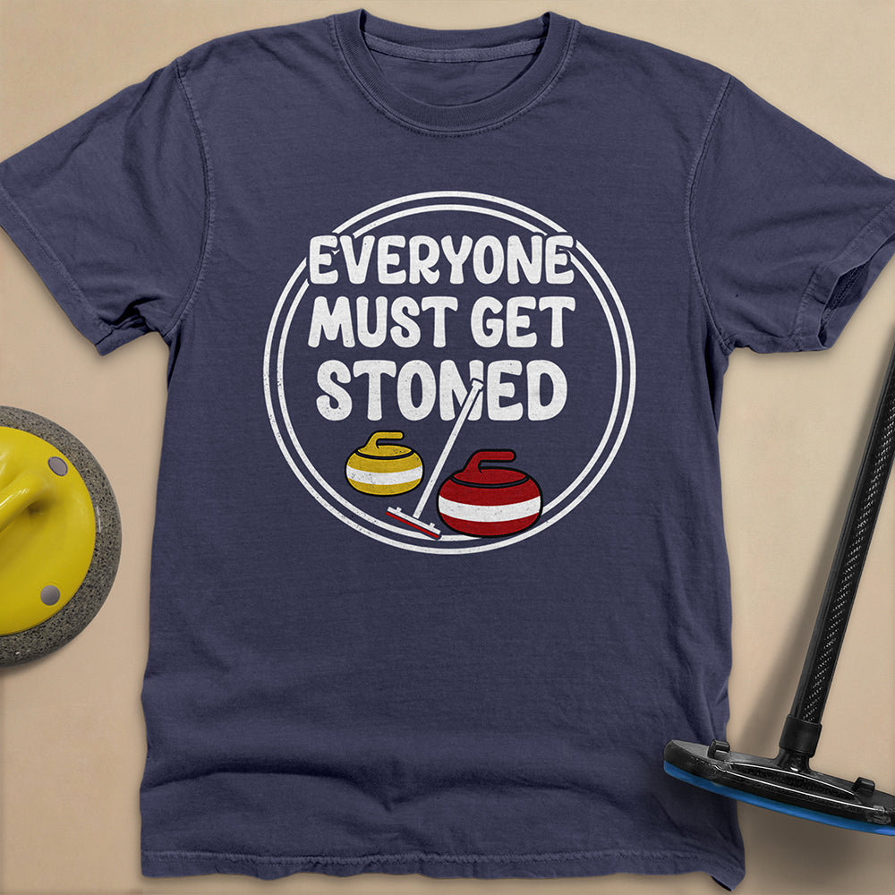 Everyone Must Get Stoned Unisex Garment-Dyed Heavyweight T-Shirt