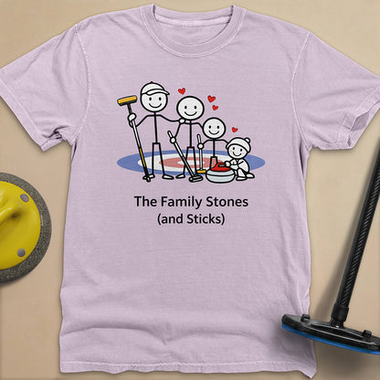 The Family Stones Unisex Garment-Dyed Heavyweight T-Shirt