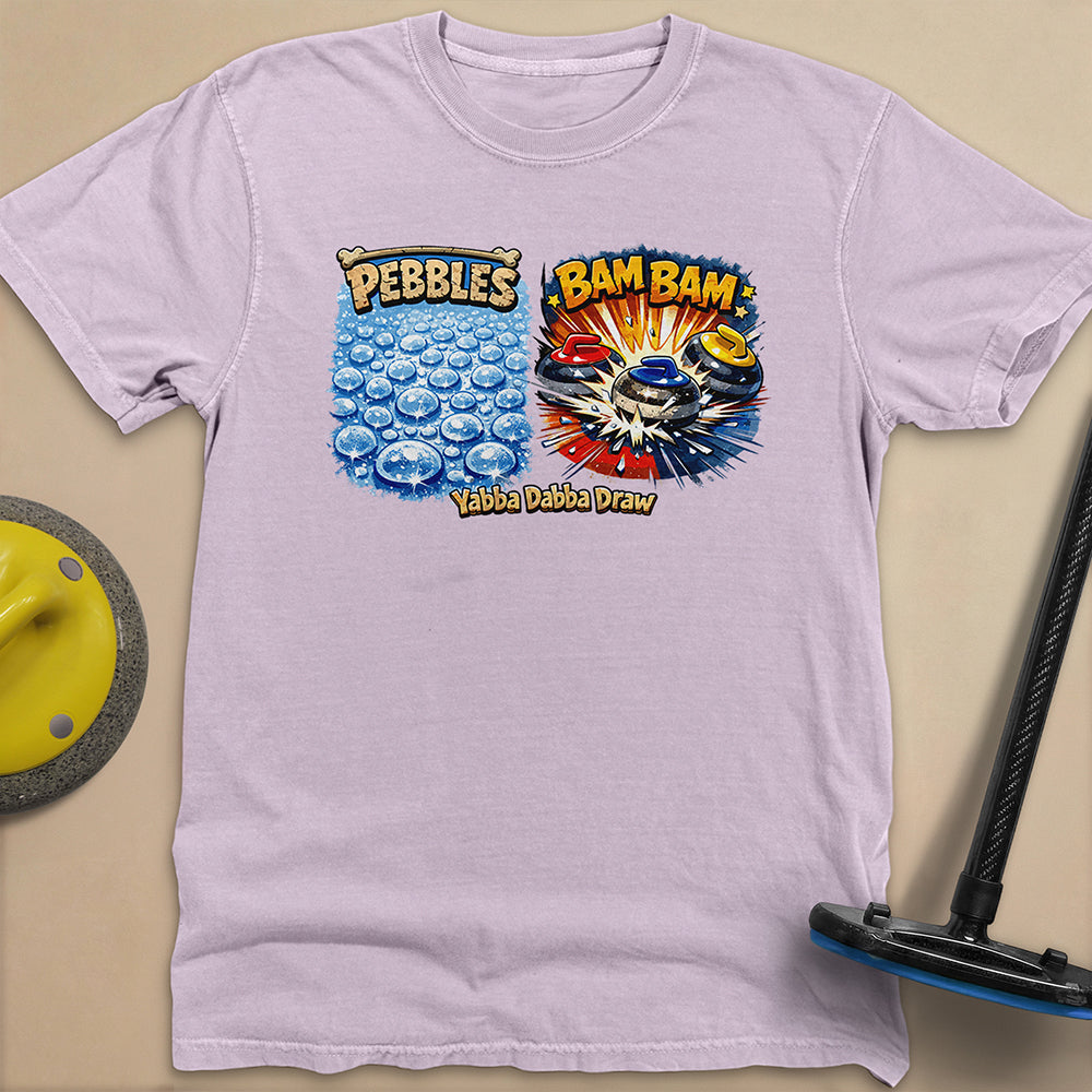 Yabba Dabba Draw Unisex Garment-Dyed Heavyweight T-Shirt