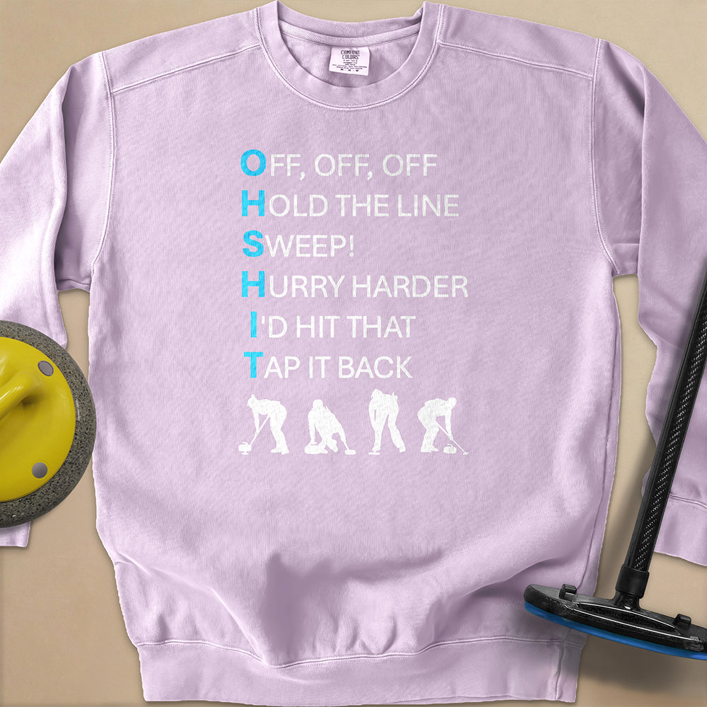 Oh $h!T Unisex Garment-Dyed Sweatshirt