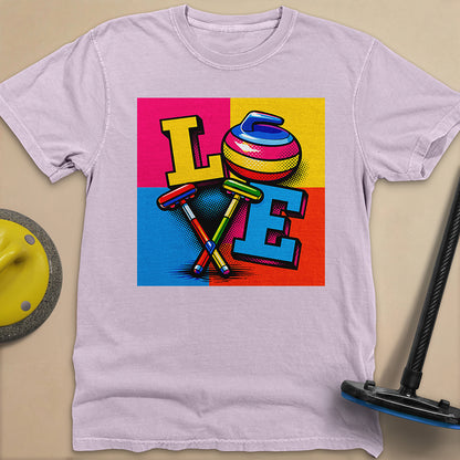 LOVE Unisex Garment-Dyed Heavyweight T-Shirt