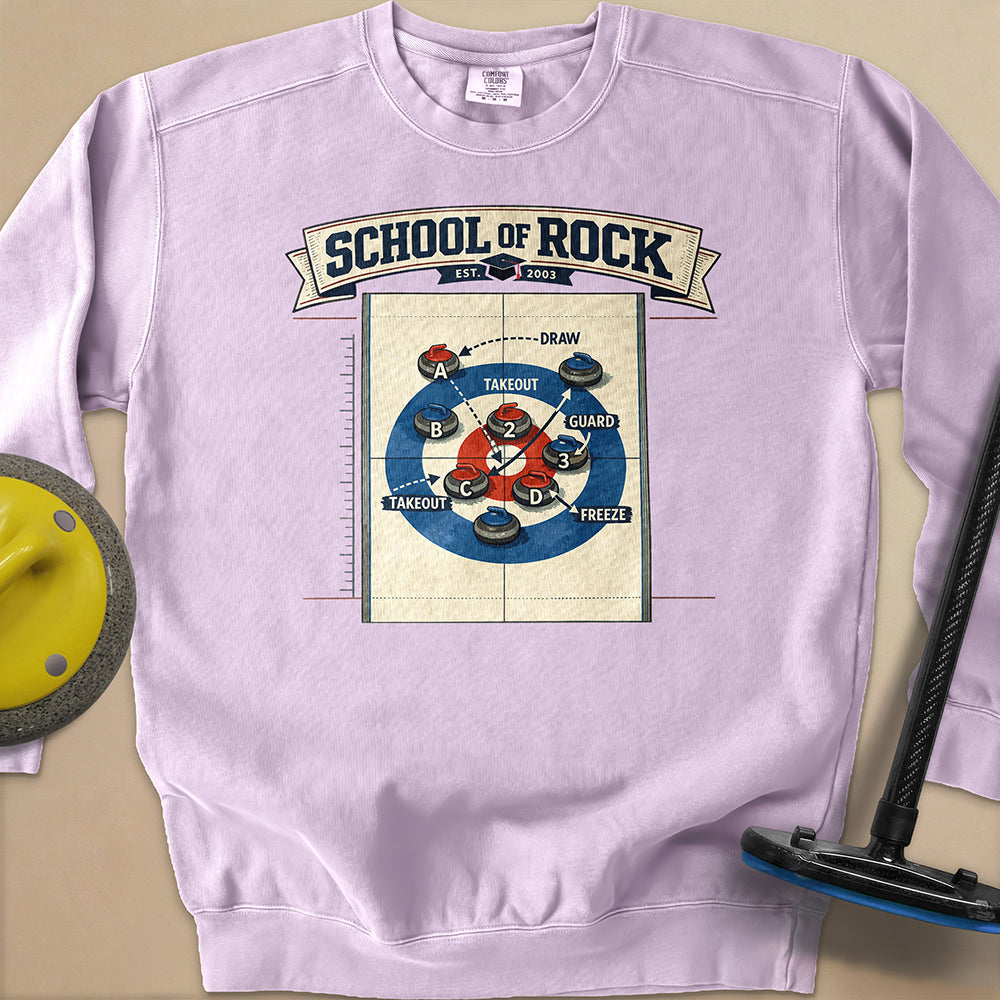 School of Rock Unisex Garment-Dyed Sweatshirt