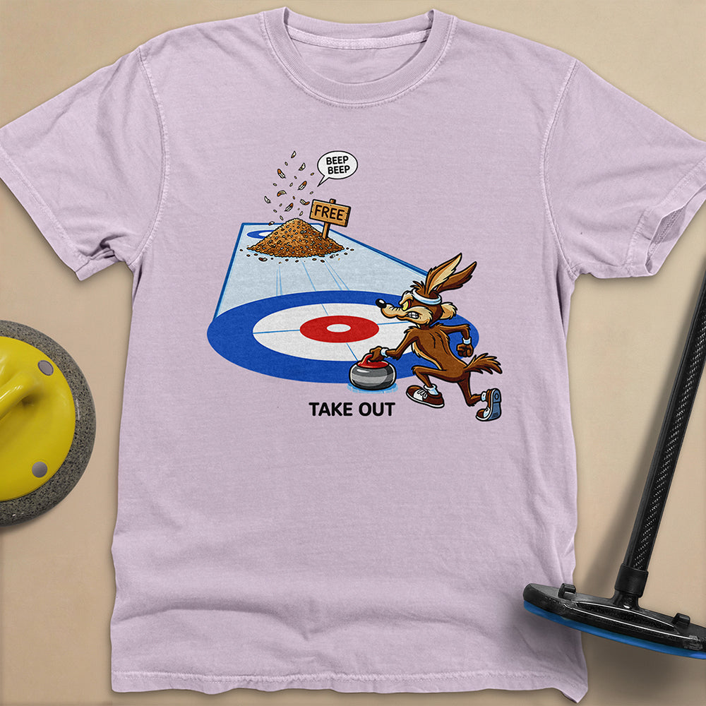 Take Out Unisex Garment-Dyed Heavyweight T-Shirt