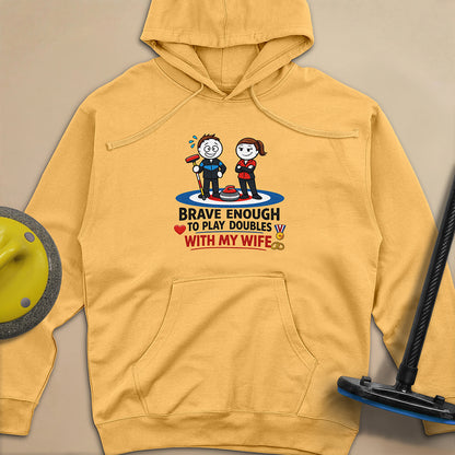 Brave Enough Unisex Midweight Hoodie