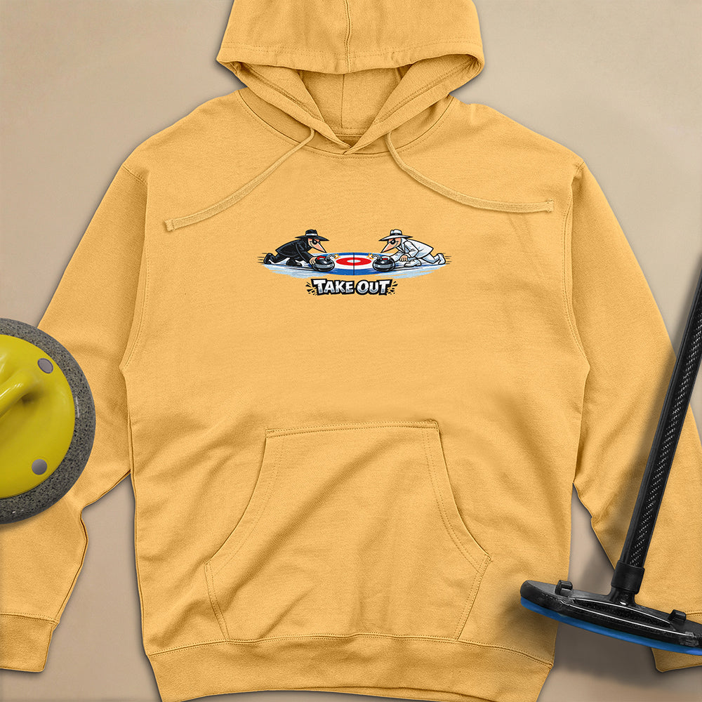 Take Out Toons Unisex Midweight Hoodie