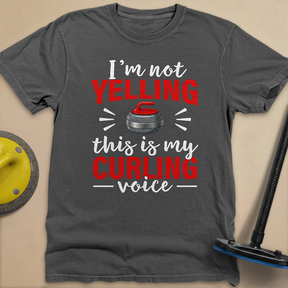 I'm Not Yelling Unisex Garment-Dyed Heavyweight T-Shirt