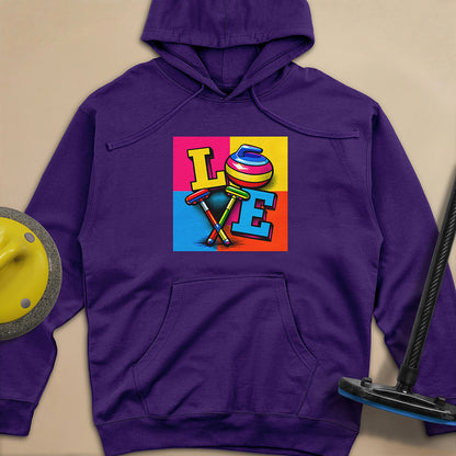 LOVE Unisex Midweight Hoodie