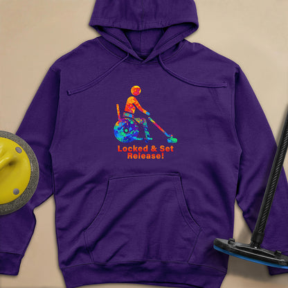 Wheelchair Curling Unisex Midweight Hoodie