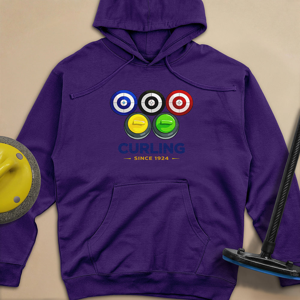 Olympic Rings Unisex Midweight Hoodie