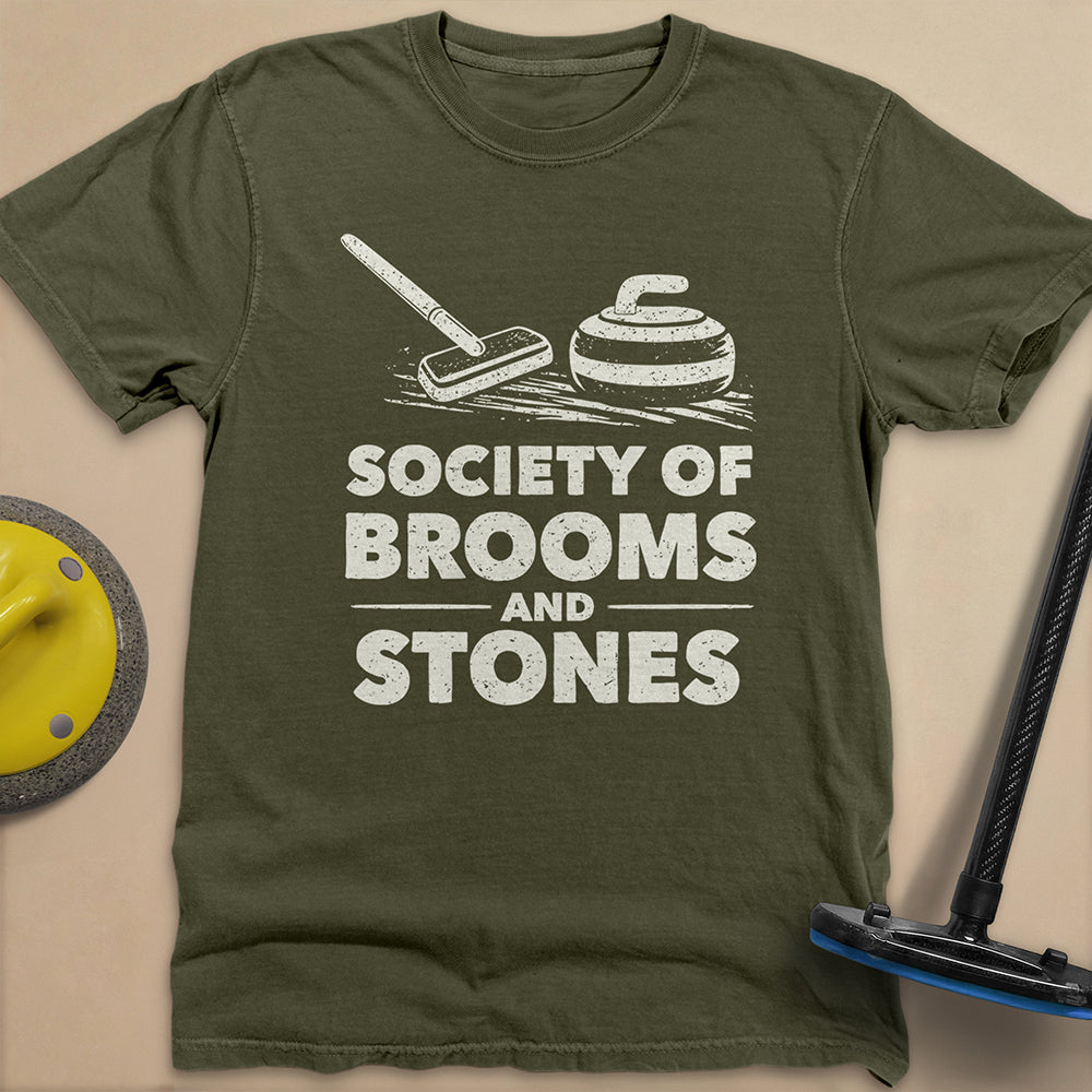 Society of Brooms and Stones Unisex Garment-Dyed Heavyweight T-Shirt