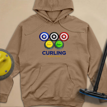 Olympic Rings Unisex Midweight Hoodie