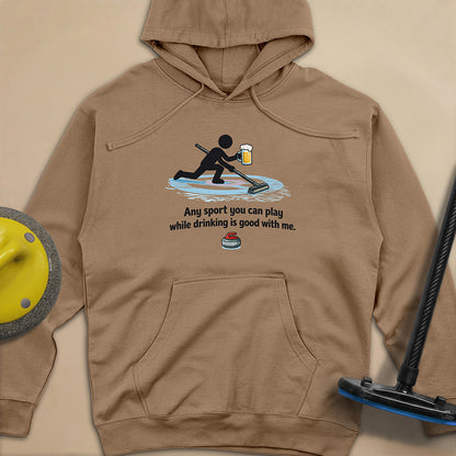 Drink and Play Unisex Midweight Hoodie