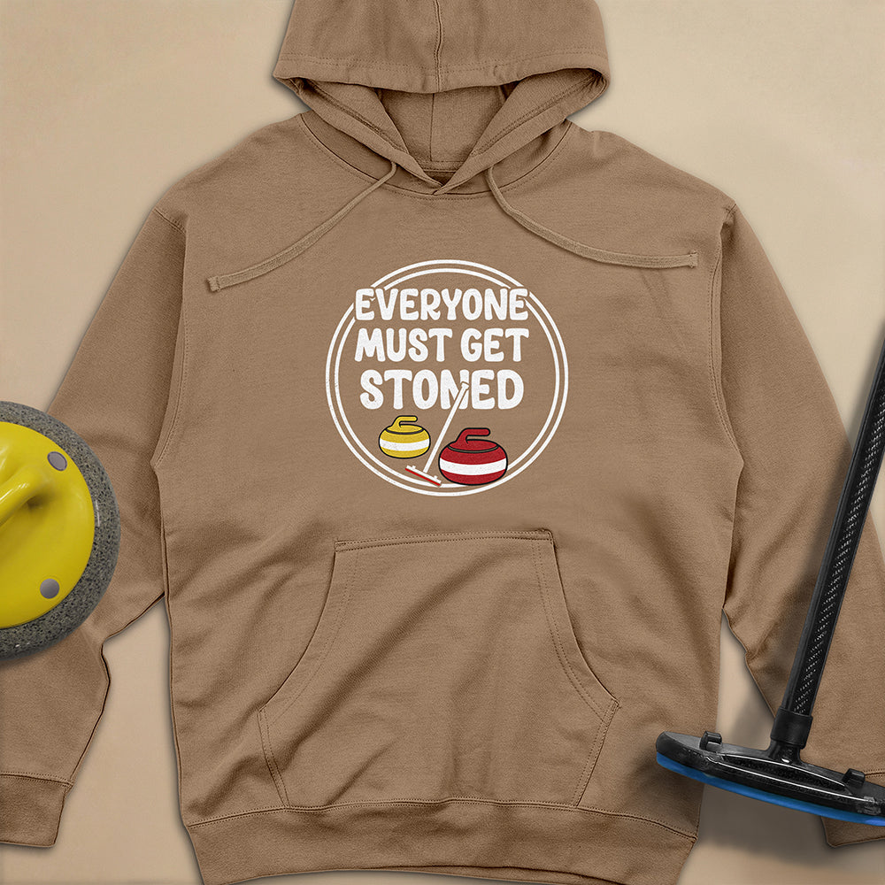Everyone Must Get Stoned Unisex Midweight Hoodie