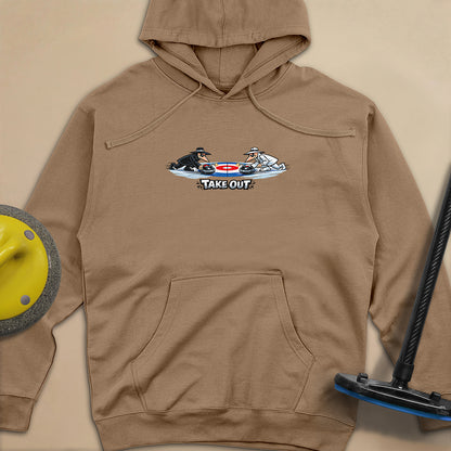 Take Out Toons Unisex Midweight Hoodie