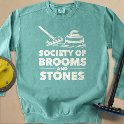 Society of Brooms and Stones Unisex Garment-Dyed Sweatshirt