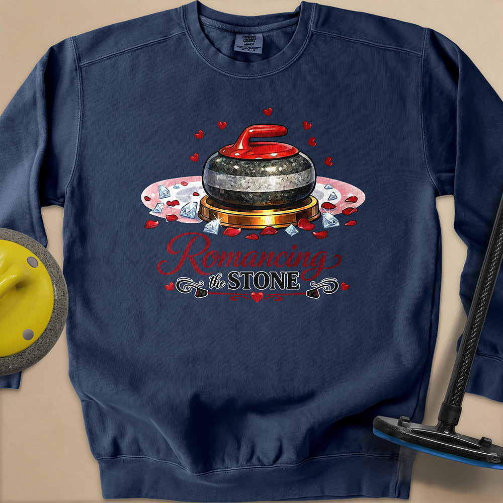 Romancing The Stone Unisex Garment-Dyed Sweatshirt