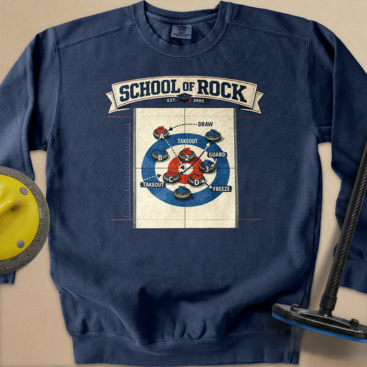 School of Rock Unisex Garment-Dyed Sweatshirt