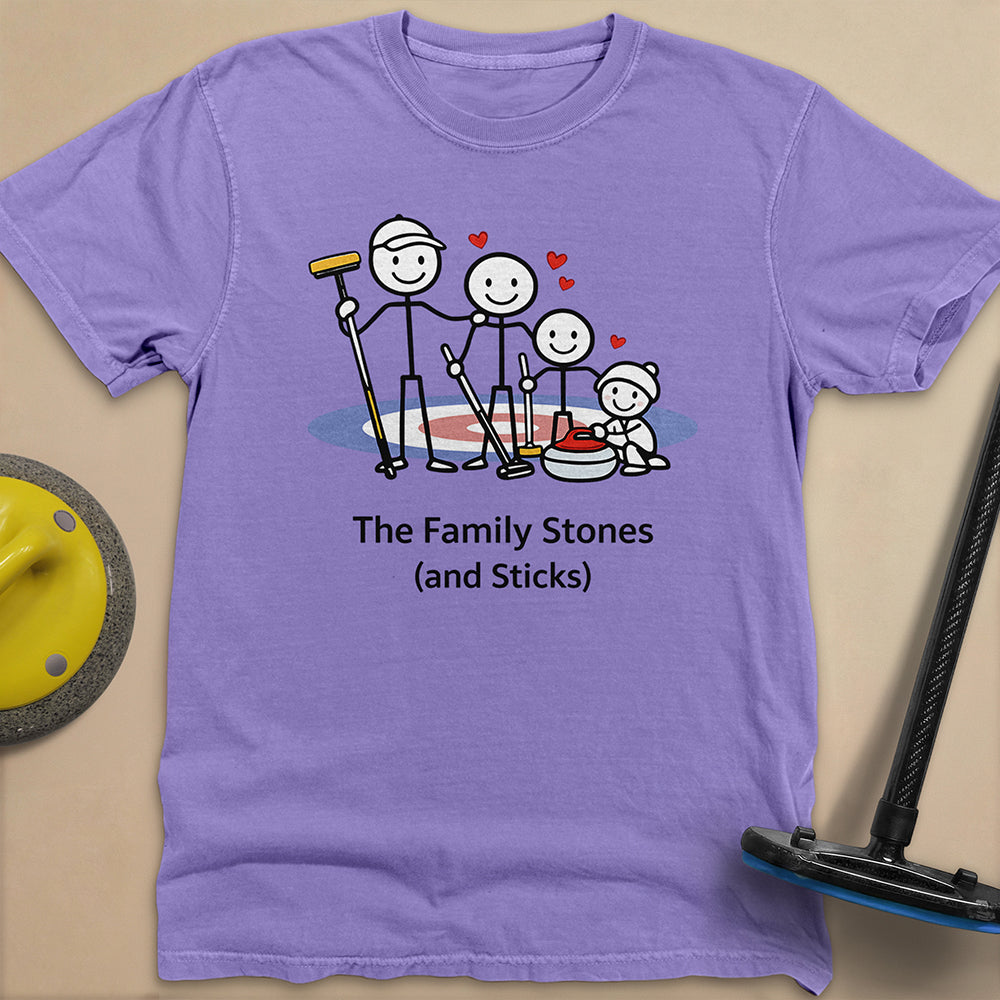 The Family Stones Unisex Garment-Dyed Heavyweight T-Shirt