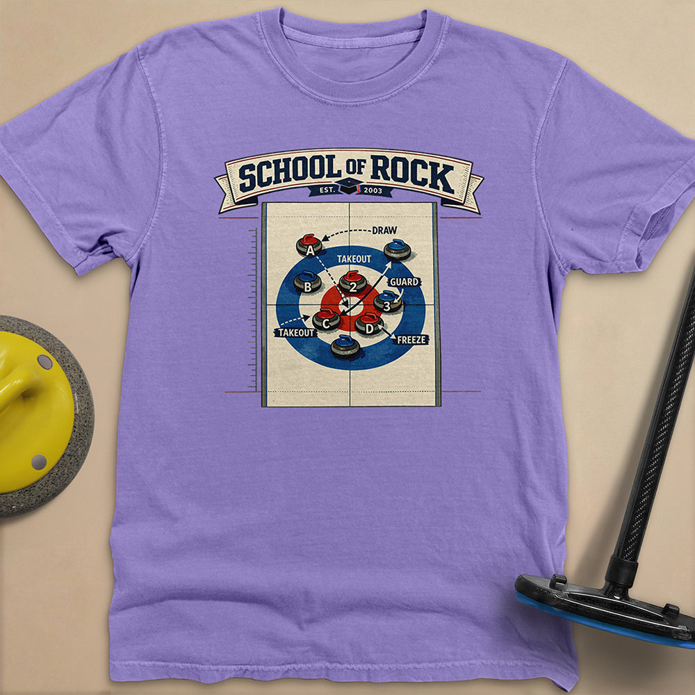 School of Rock Unisex Garment-Dyed Heavyweight T-Shirt