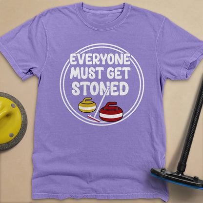 Everyone Must Get Stoned Unisex Garment-Dyed Heavyweight T-Shirt