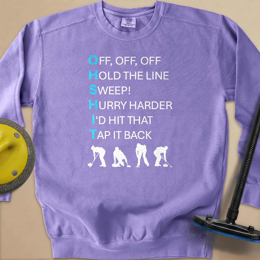 Oh $h!T Unisex Garment-Dyed Sweatshirt