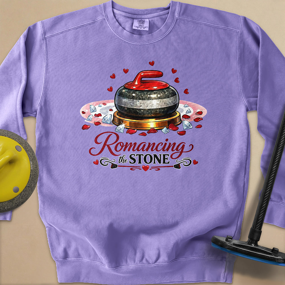 Romancing The Stone Unisex Garment-Dyed Sweatshirt